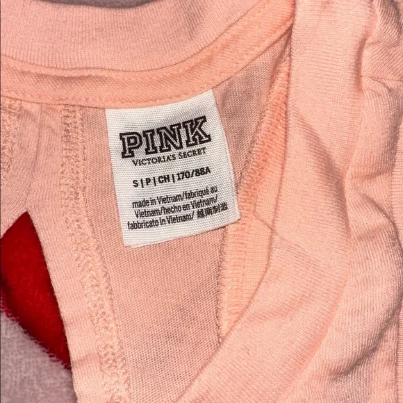 PINK Victoria's Secret Peach Tank Top S - Picture 3 of 4
